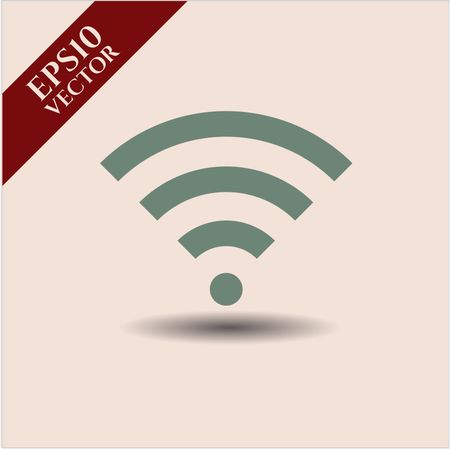 Wifi signal vector icon