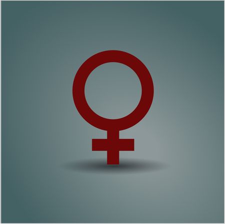 Female icon vector illustration