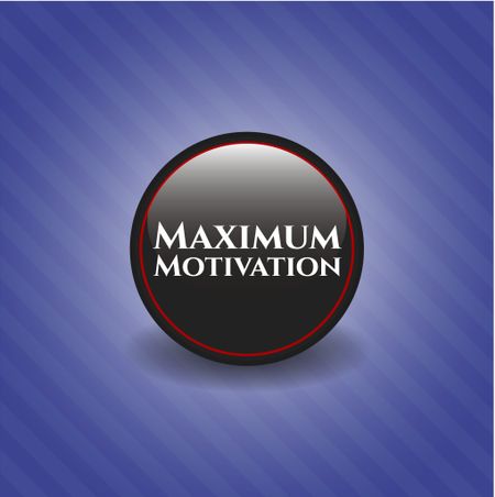 Maximum Motivation black shiny emblem