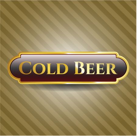 Cold Beer golden badge