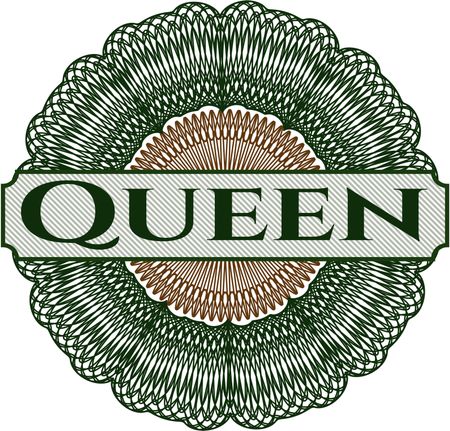 Queen linear rosette