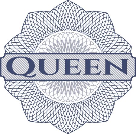 Queen linear rosette