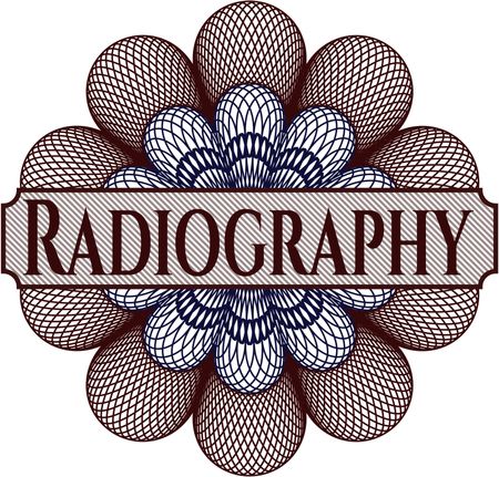 Radiography money style rosette