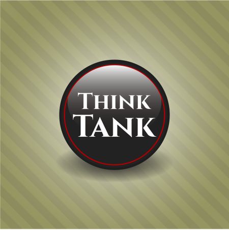 Think Tank dark badge
