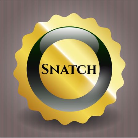 Snatch gold badge