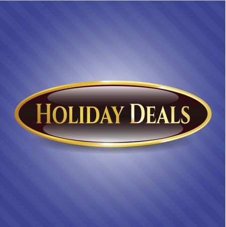 Holiday Deals golden emblem