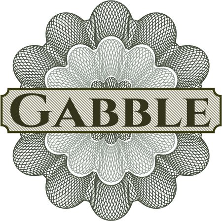 Gabble rosette