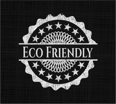 Eco Friendly written on a blackboard