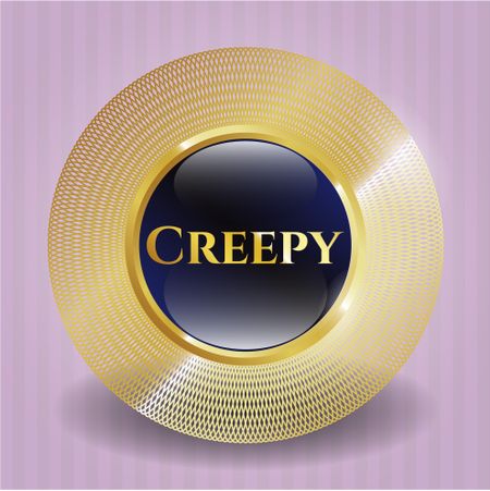 creepy-gold-emblem-badge-345361253 Creepy gold emblem or badge