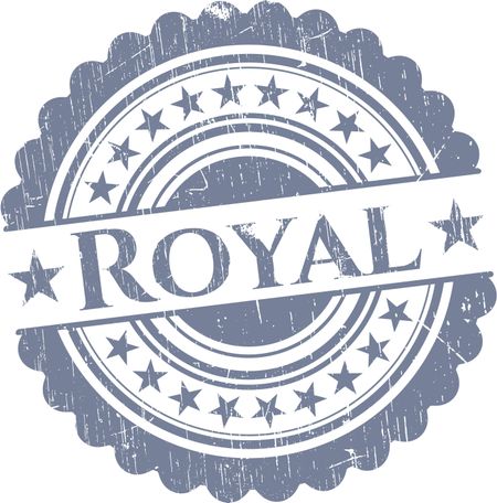 Royal rubber grunge seal