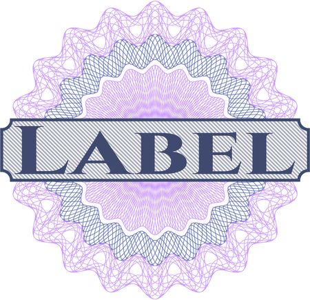 Label linear rosette