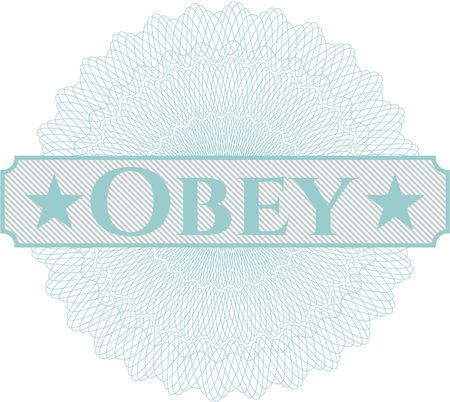 Obey abstract linear rosette