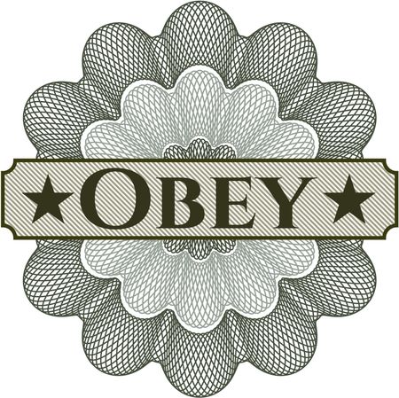 Obey rosette