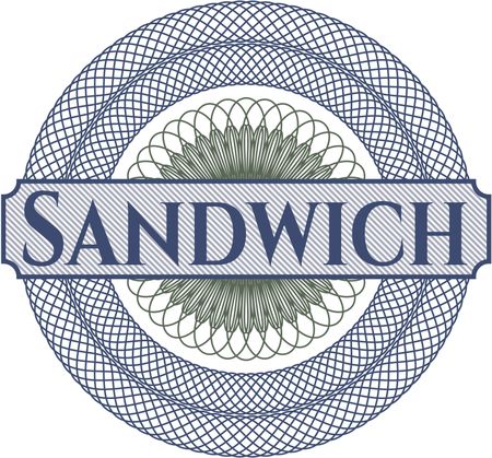 Sandwich rosette