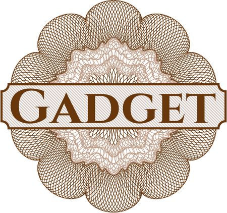 Gadget abstract rosette