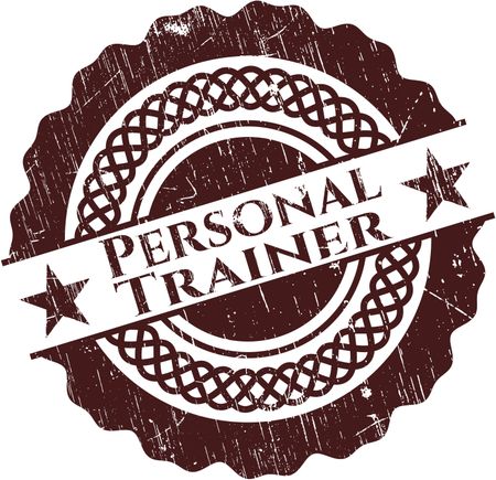 Personal Trainer rubber texture