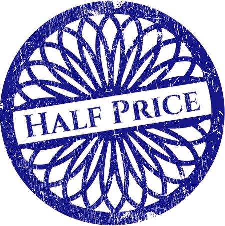 Half Price grunge stamp