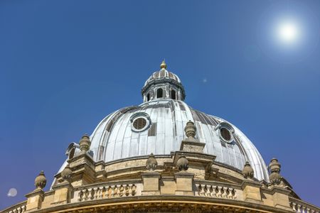 Beautiful large dome roof on an historic building in Oxford