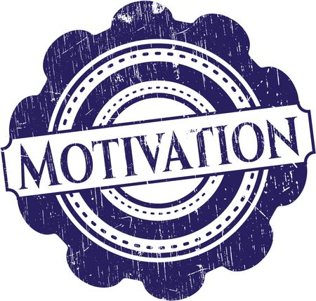 Motivation grunge seal