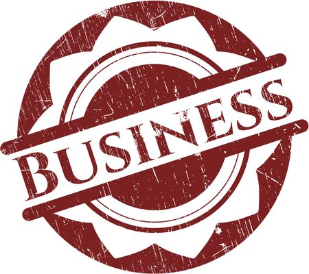 Business rubber grunge seal