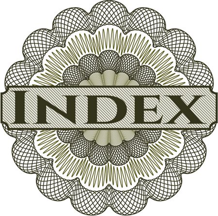 Index linear rosette