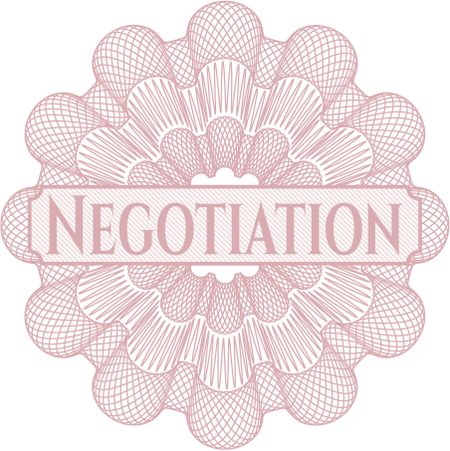 Negotiation rosette