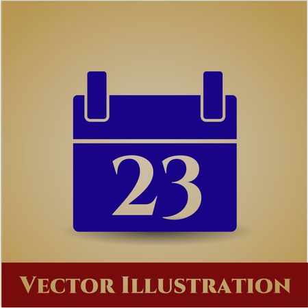 Calendar icon or symbol