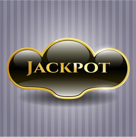 Jackpot golden badge