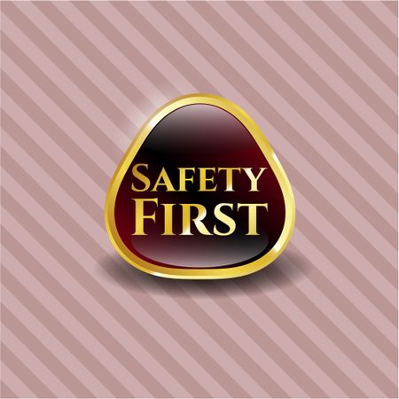 Safety First shiny badge