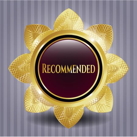 Recommended golden badge