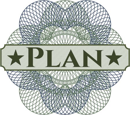 Plan linear rosette