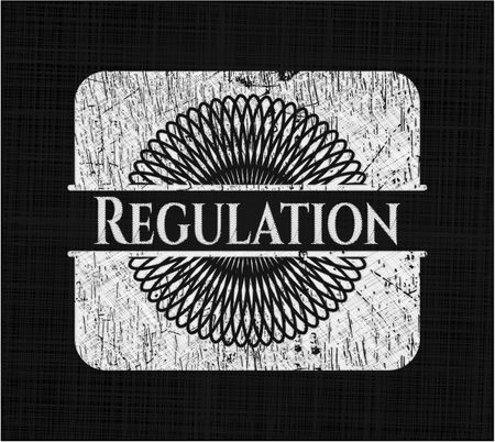 Regulation chalk emblem