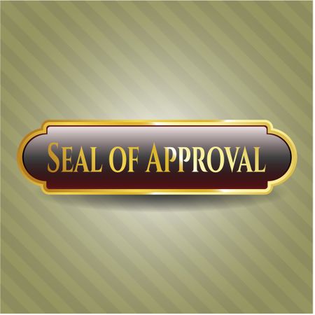 Seal of Approval golden badge