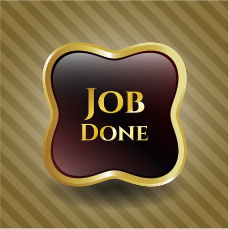 Job Done gold badge