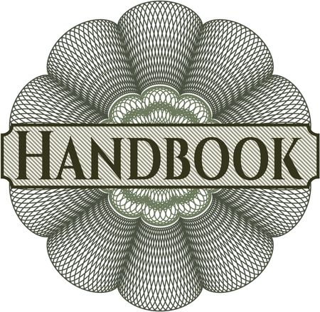 Handbook abstract rosette