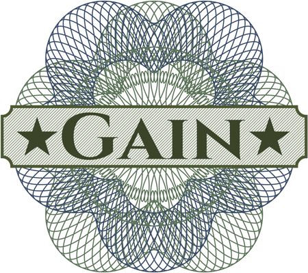 Gain abstract rosette