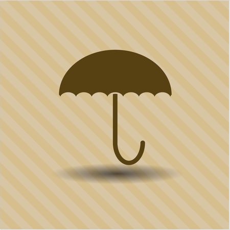 Umbrella vector symbol