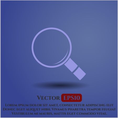 Magnifying glass, search icon