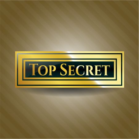 Top Secret gold emblem