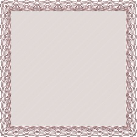 Certificate. Vector pattern that is used in money and certificate.Nice design. Easy to print. 