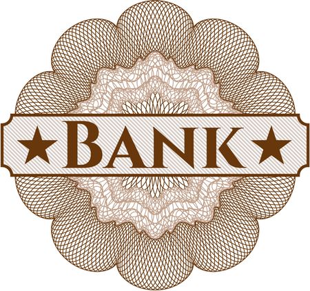 Bank money style rosette