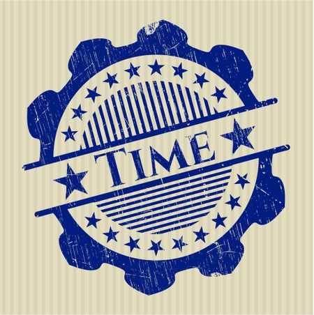 Time rubber grunge seal