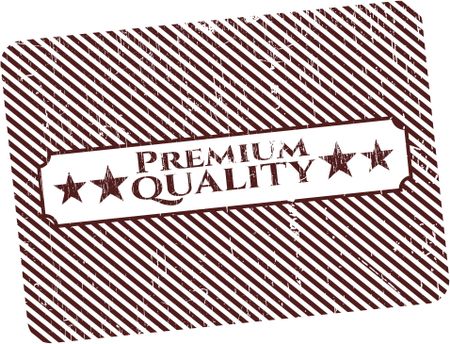 Premium Quality grunge stamp