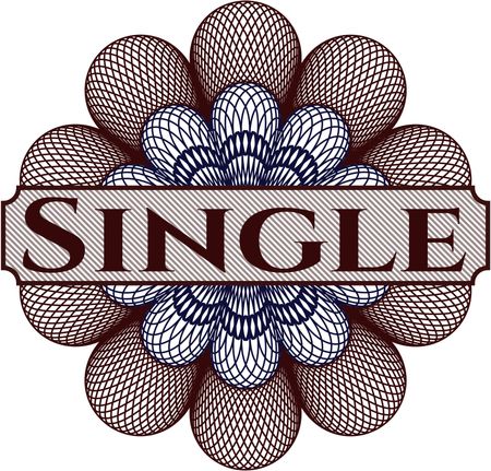Single linear rosette