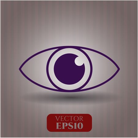 Eye vector icon