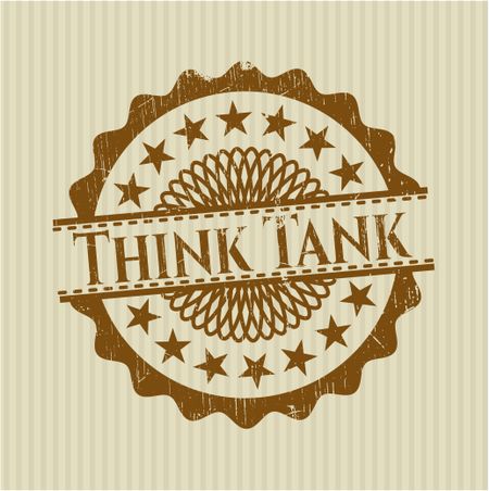 Think Tank grunge stamp