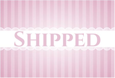 Shipped card or banner