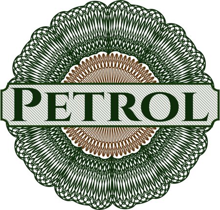 Petrol money style rosette