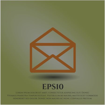 Envelope icon vector illustration