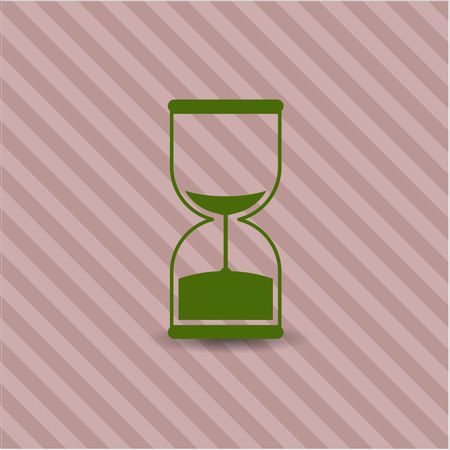 Sand Clock icon vector illustration
